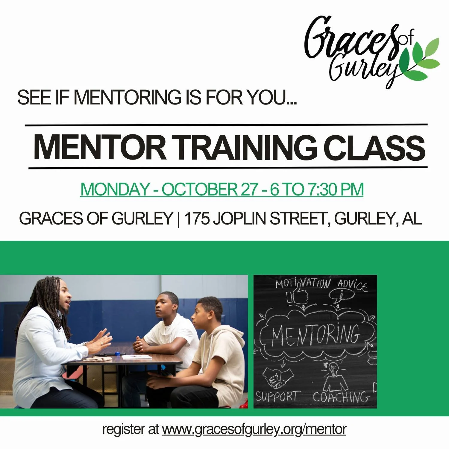 If you want to make a difference in this world, start by making a difference in a child’s life! 💛
Join us for our Introductory Mentor Class to learn how you can impact the next generation through encouragement, goal-setting, and Christ-center