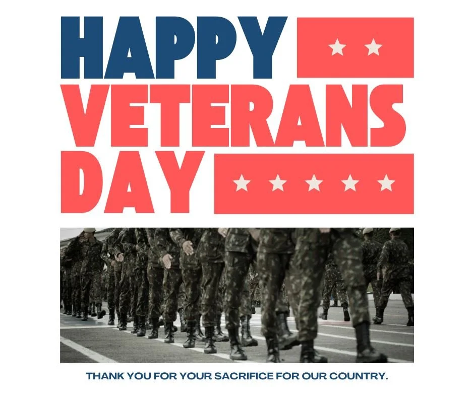 To everyone who served in the US Armed Forces, Thank you for your service, your sacrifice, and our freedom!