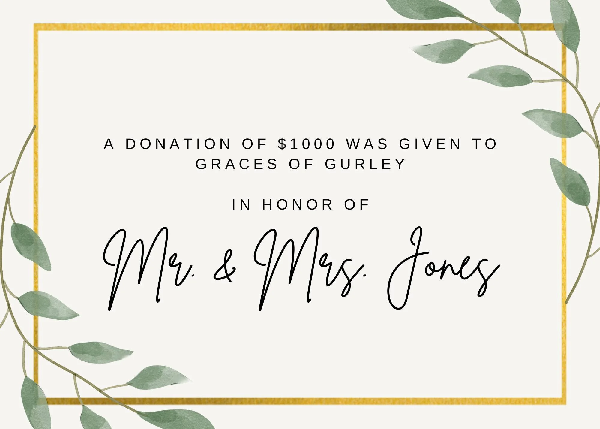 As you head out to do your Christmas shopping today, if you find yourself thinking, &ldquo;I don&rsquo;t even know what to get them&hellip;&rdquo; &mdash; consider giving a gift that truly makes a difference.
A donation in honor or in memory of someo