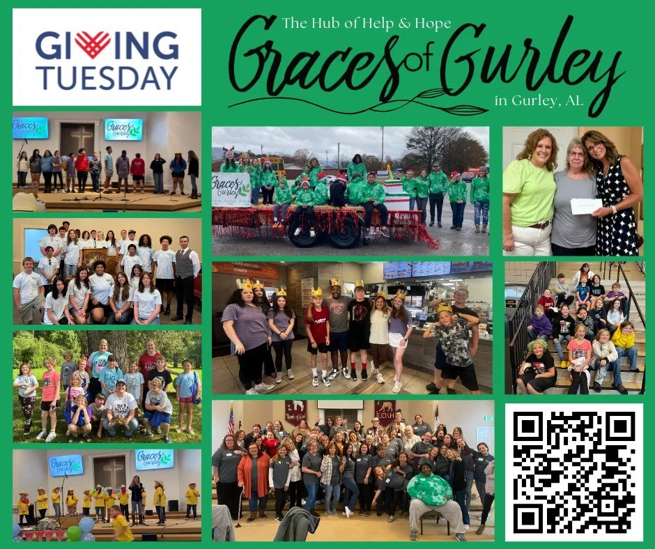 🌟 Why Give to Graces of Gurley on Giving Tuesday? 🌟
If you&rsquo;ve ever wondered why we do what we do or just what we do, we invite you to watch our special 10-Year Celebration Video:
▶️ https://vimeo.com/1117886437?fl=ip&amp;fe=ec
Take a moment t