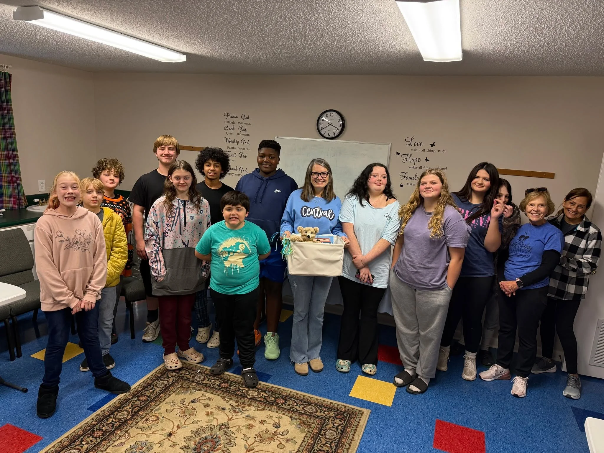 We are so excited for our Jacob's Ladder helper and soon to be first time grandmother! Kara, we can't wait to see that precious baby and we are so happy we got to celebrate with you.