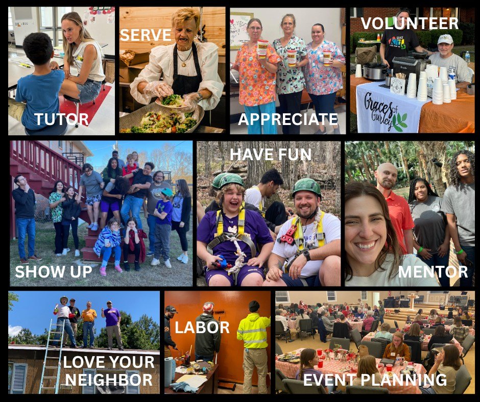 After our 2026 planning meeting this past week, we&rsquo;re excited about all the ways we've identified for YOU to be part of the intergenerational change happening in Gurley.
Some opportunities are simple. Some require a deeper commitment. All of th