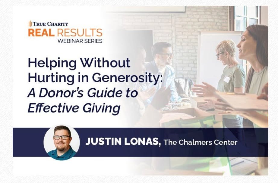 Are you a donor to a nonprofit? This special webinar is designed just for you.

As Christians, we recognize that faithful stewardship of God&rsquo;s resources involves more than giving generously&mdash;it also means giving wisely. God calls us not on