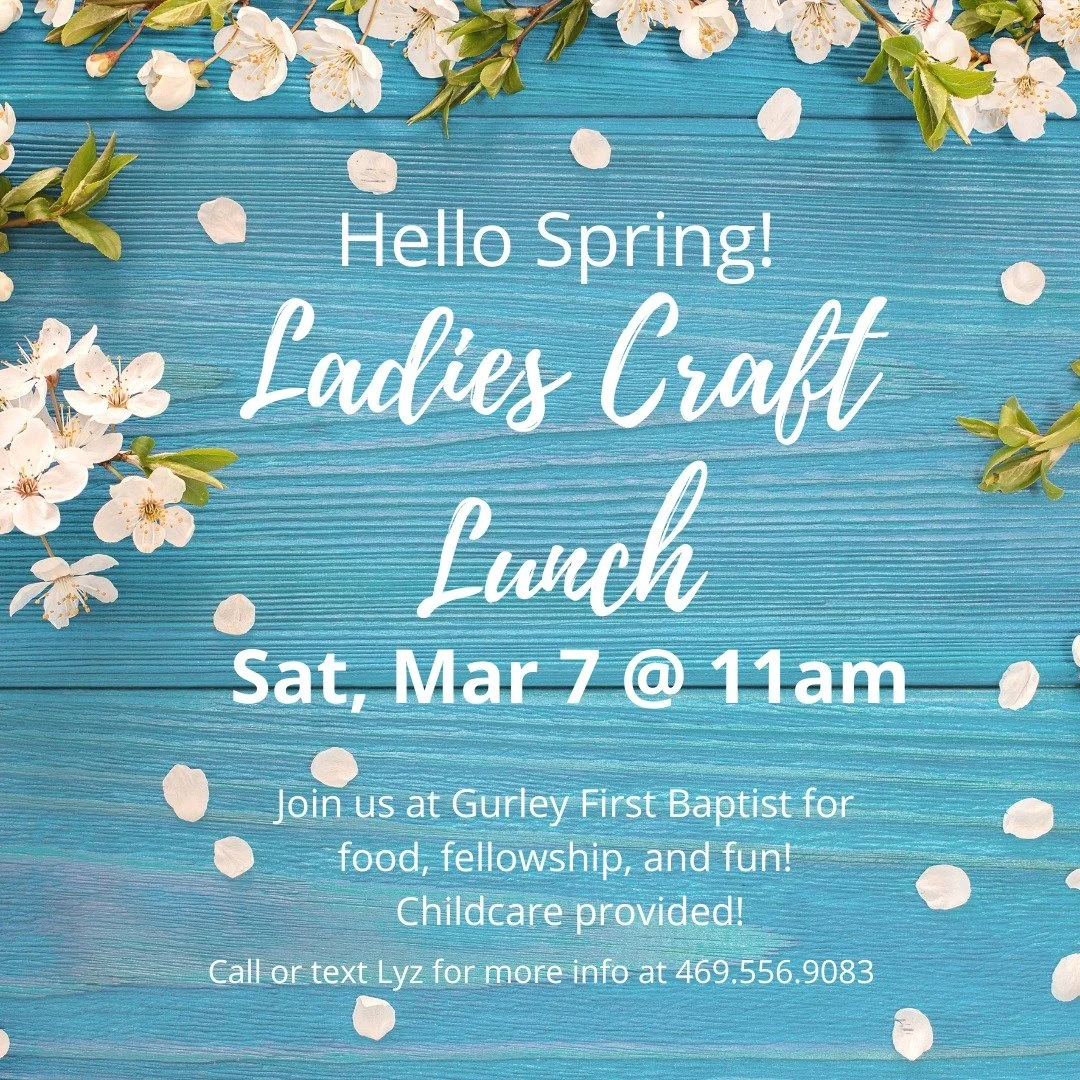 We hope you&rsquo;ll join us for our Craft Luncheon this Saturday! With rain in the forecast, it&rsquo;s the perfect excuse to stay cozy indoors, enjoy good company, food, and spend a relaxing afternoon crafting together. We&rsquo;d love to see you t