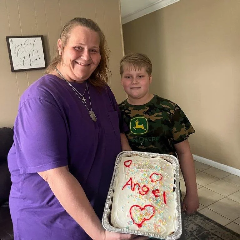 PART 5 &mdash; Paying It Forward 
The blessings keep flowing.
Before Raymond left Jacob&rsquo;s Ladder, we celebrated him with a small goodbye party. Our friends at The Vinyl Hub donated birthday cake kits for our students, so Raymond received one fo