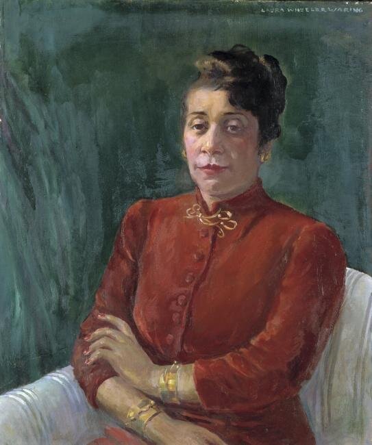 Laura Wheeler Waring, Portrait of Alma Thomas, ca. 1945, oil on canvas, Smithsonian American Art Museum, Gift of Vincent Melzac 1977.121.