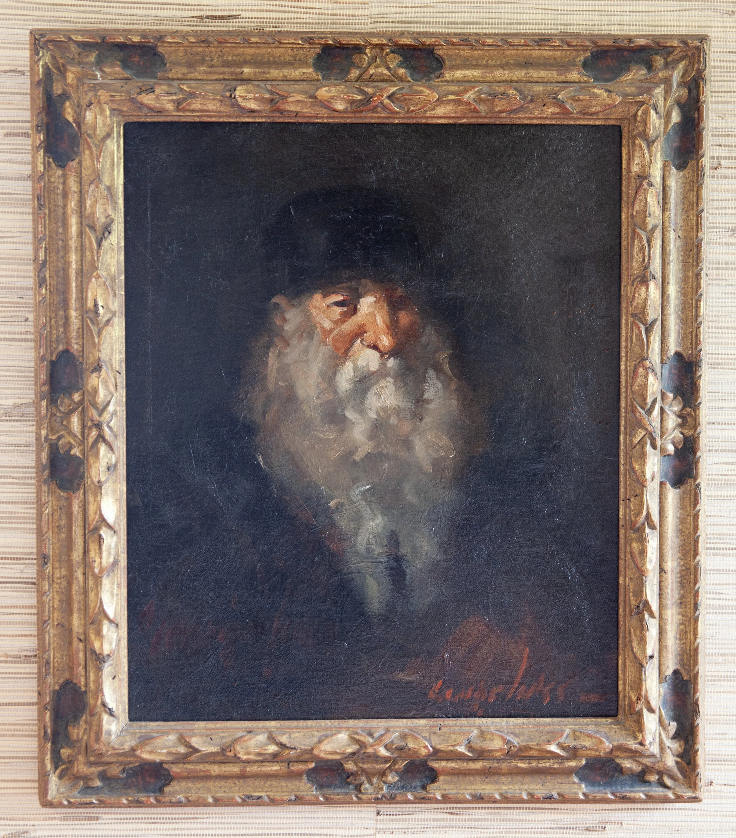 George Luks, Pawnbroker, n.d., oil on canvas, collection of the Alexander family.