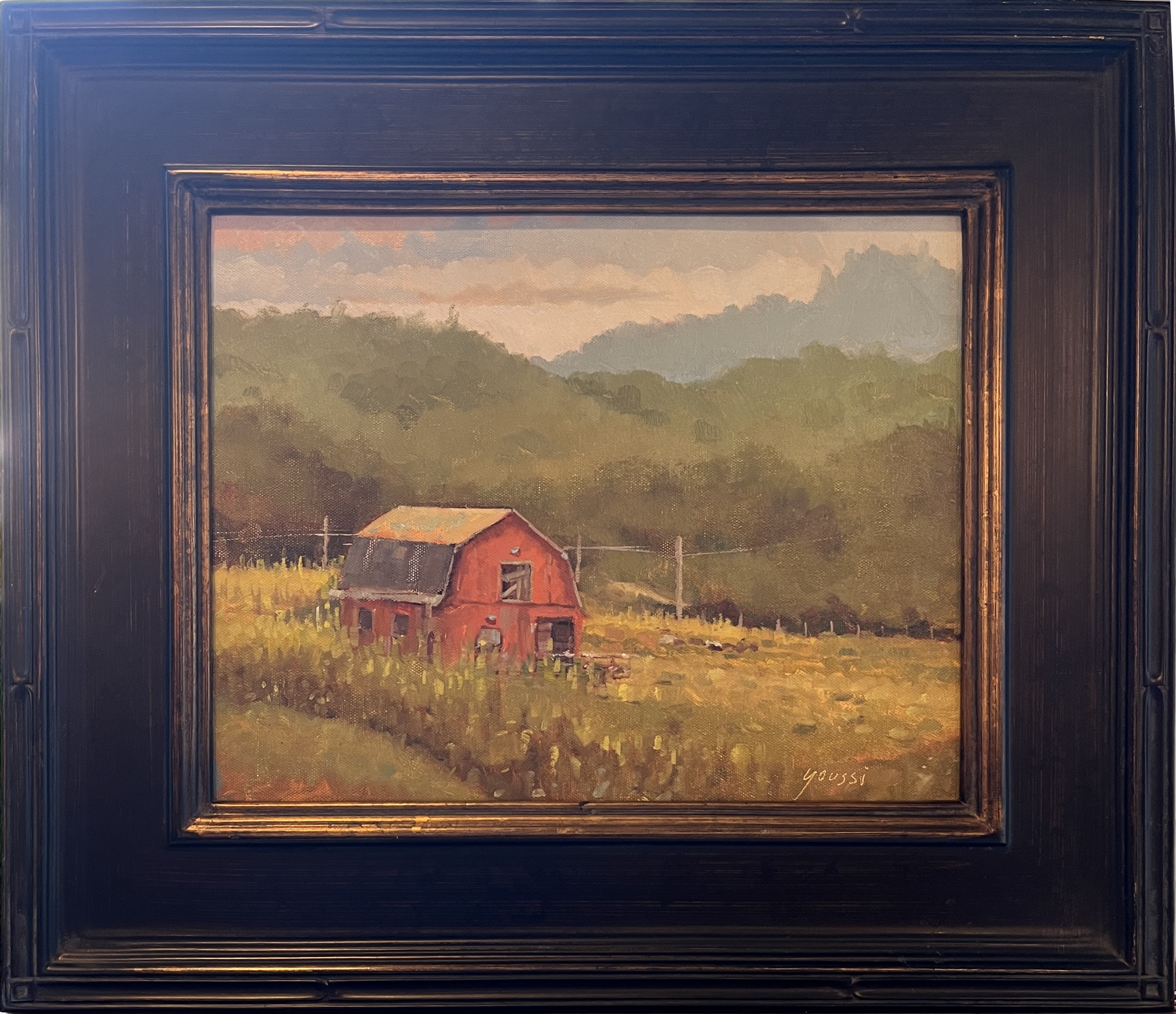john youssi back road farm oil on canvas.png