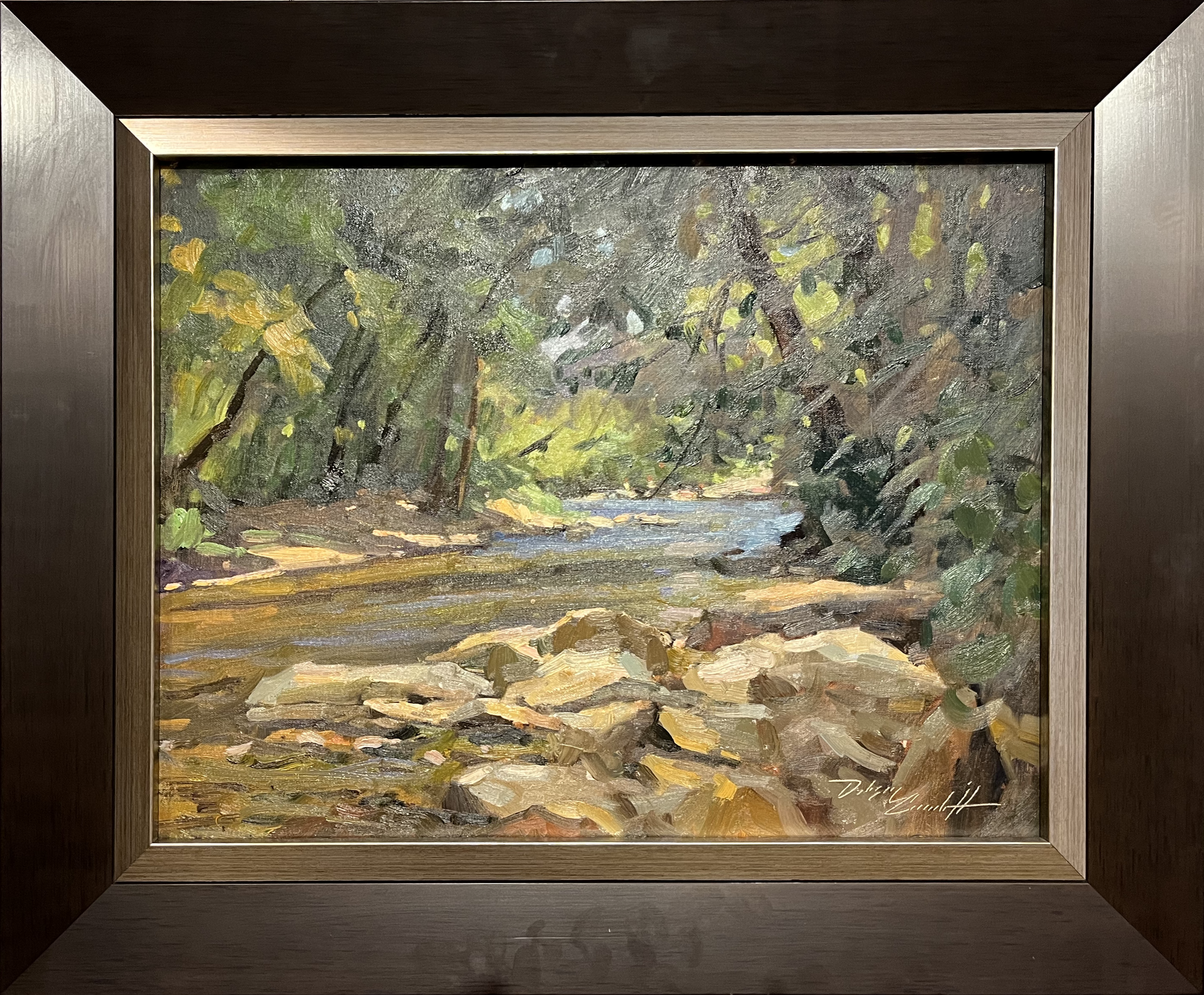 katie dobs0n-cundiff watauga river rocks 14x18.png