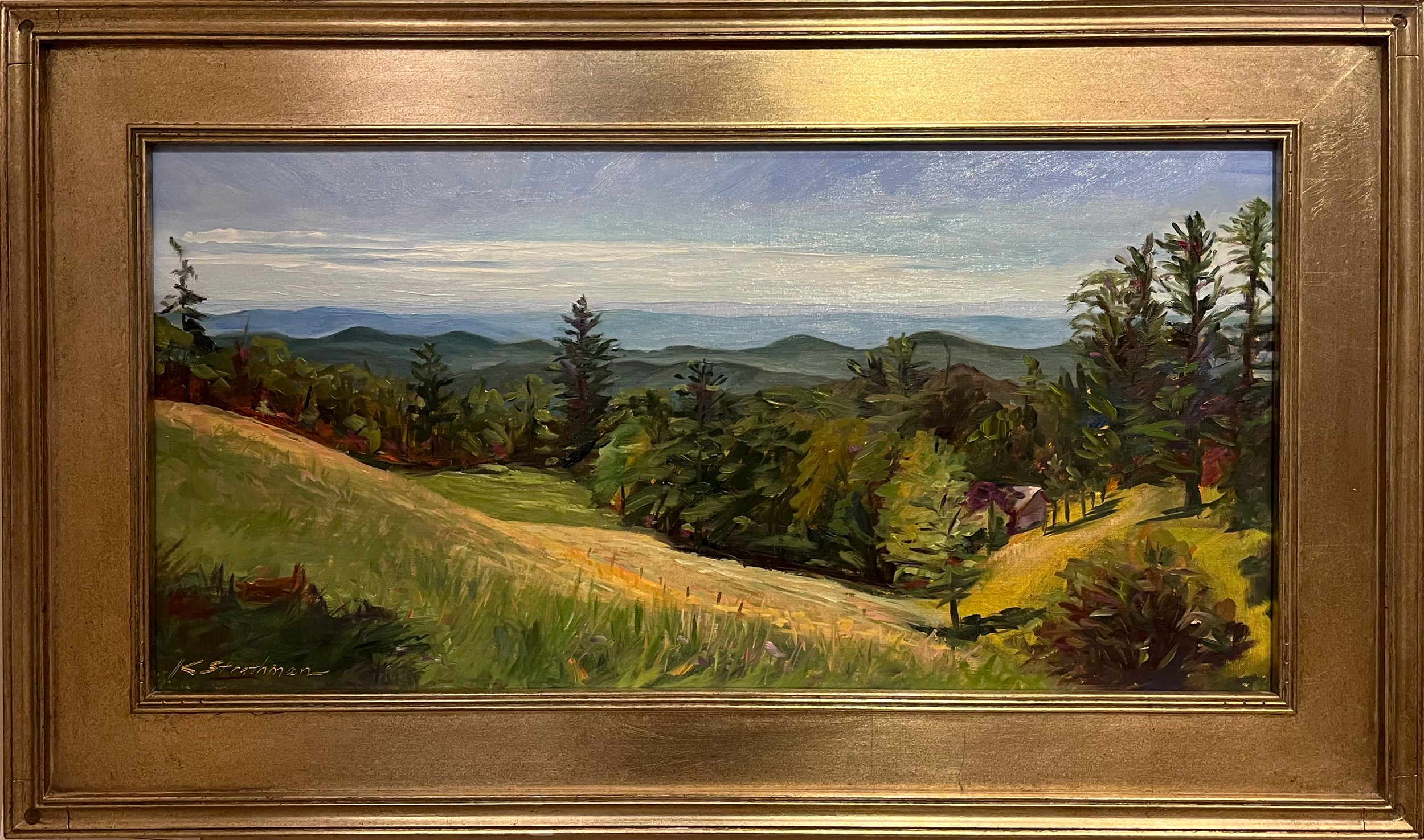 Kerry Strathman Holder's Thunder Hill View oil on linen panel.png