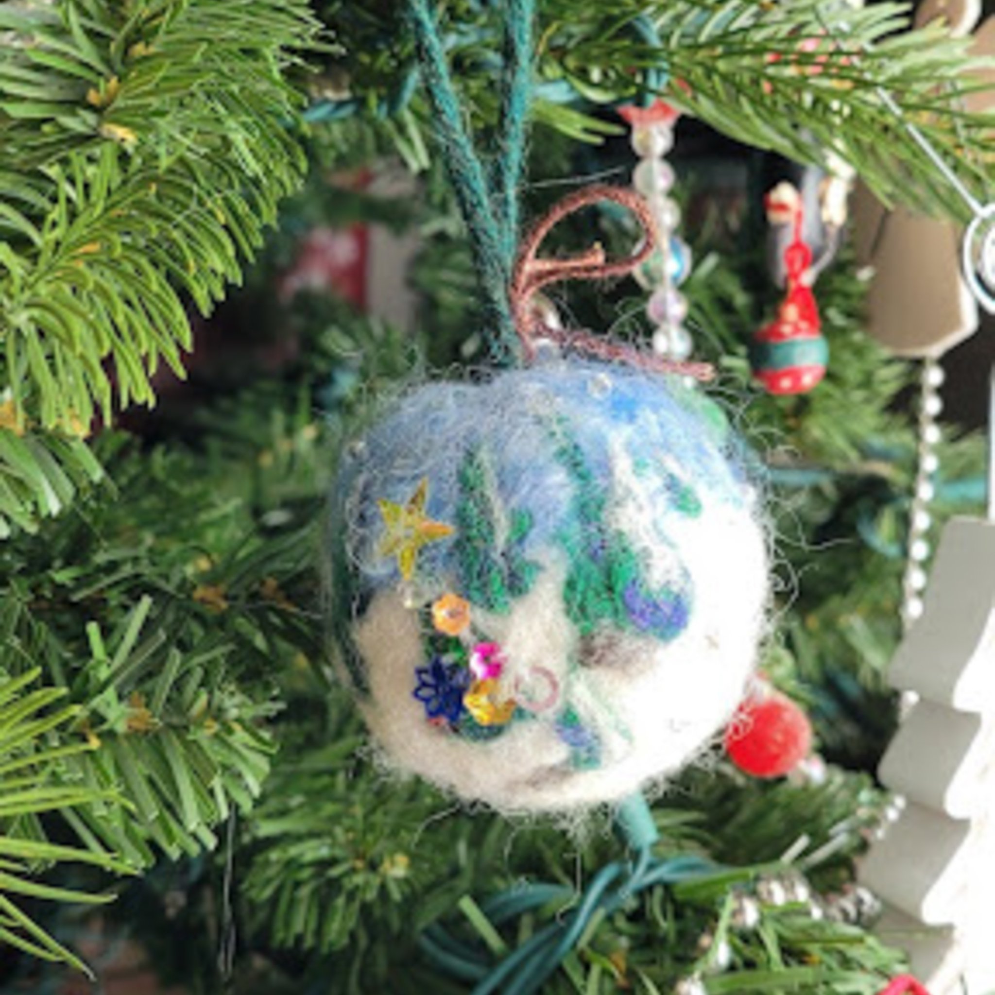 Studio Saturdays - Felted ornaments