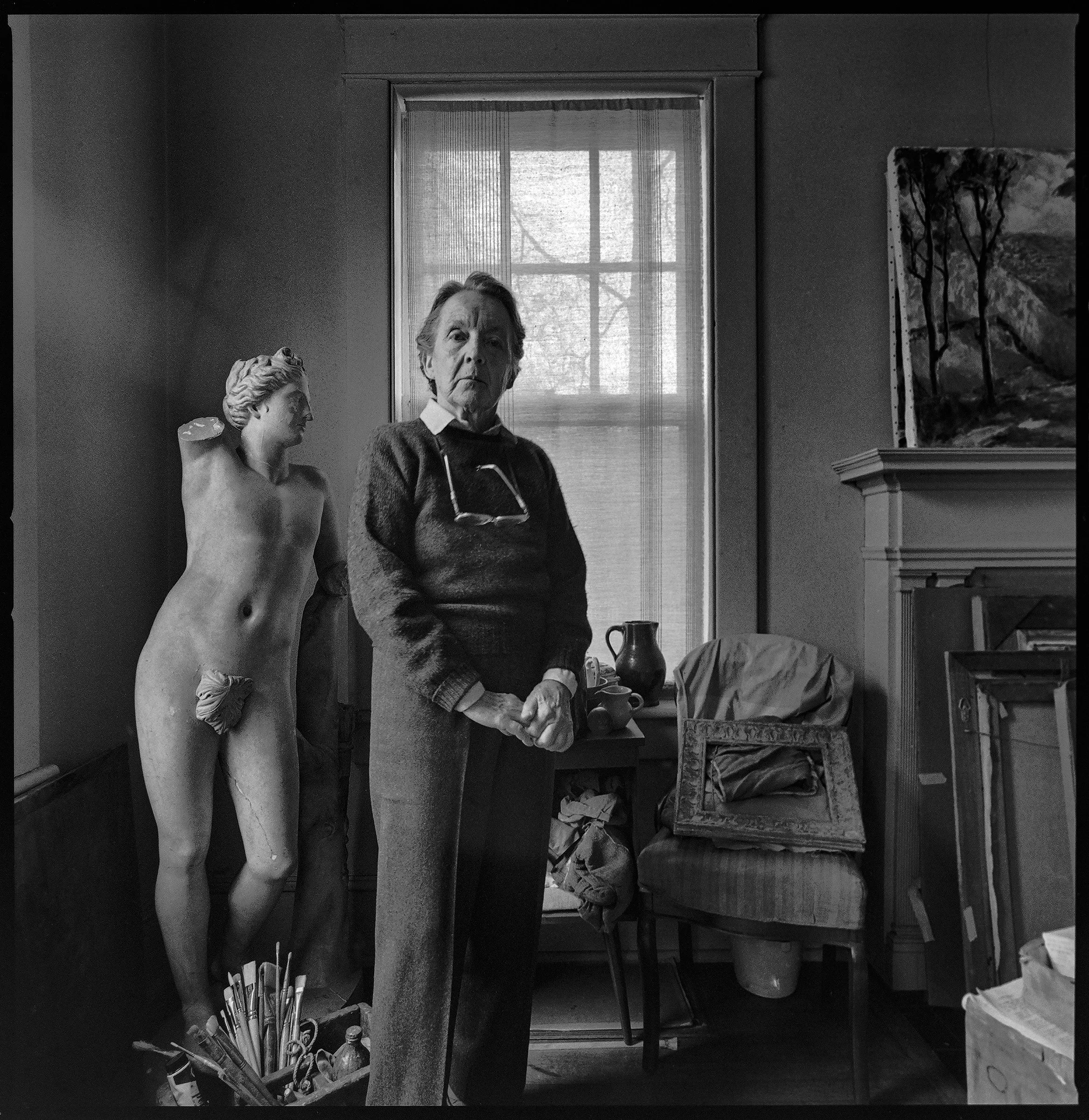  Allen Weiss,  Sarah Blakeslee , 1988, digitally printed by the photographer from the original negative. Image courtesy of the artist. 