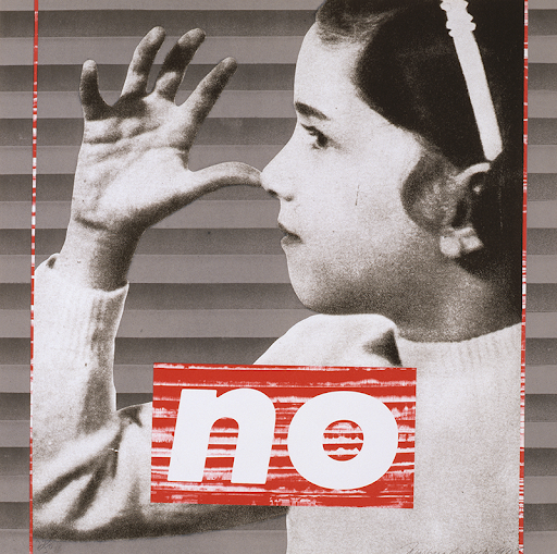 Studio Saturdays - Barbara Kruger inspired collage