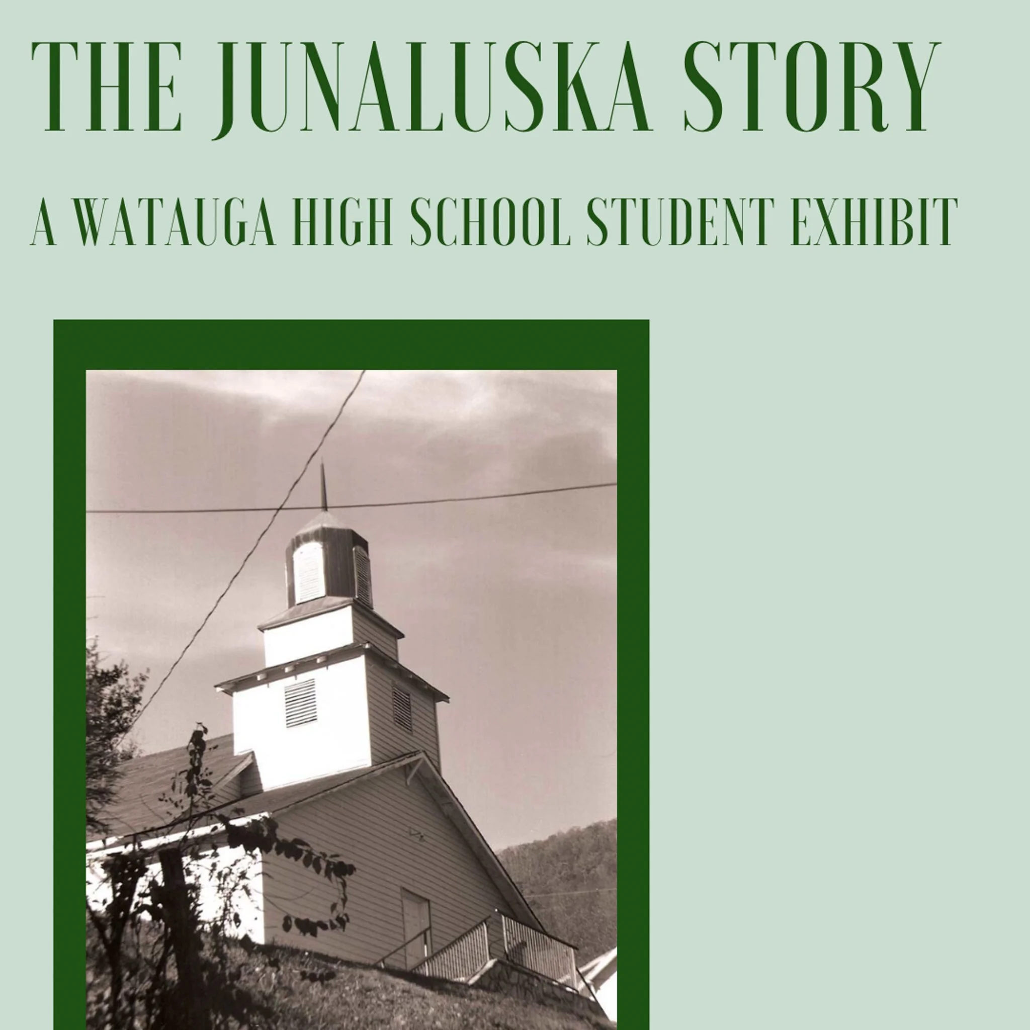 WHS students bring Junaluska's history to life with BRAHM exhibit - published March 31, 2026