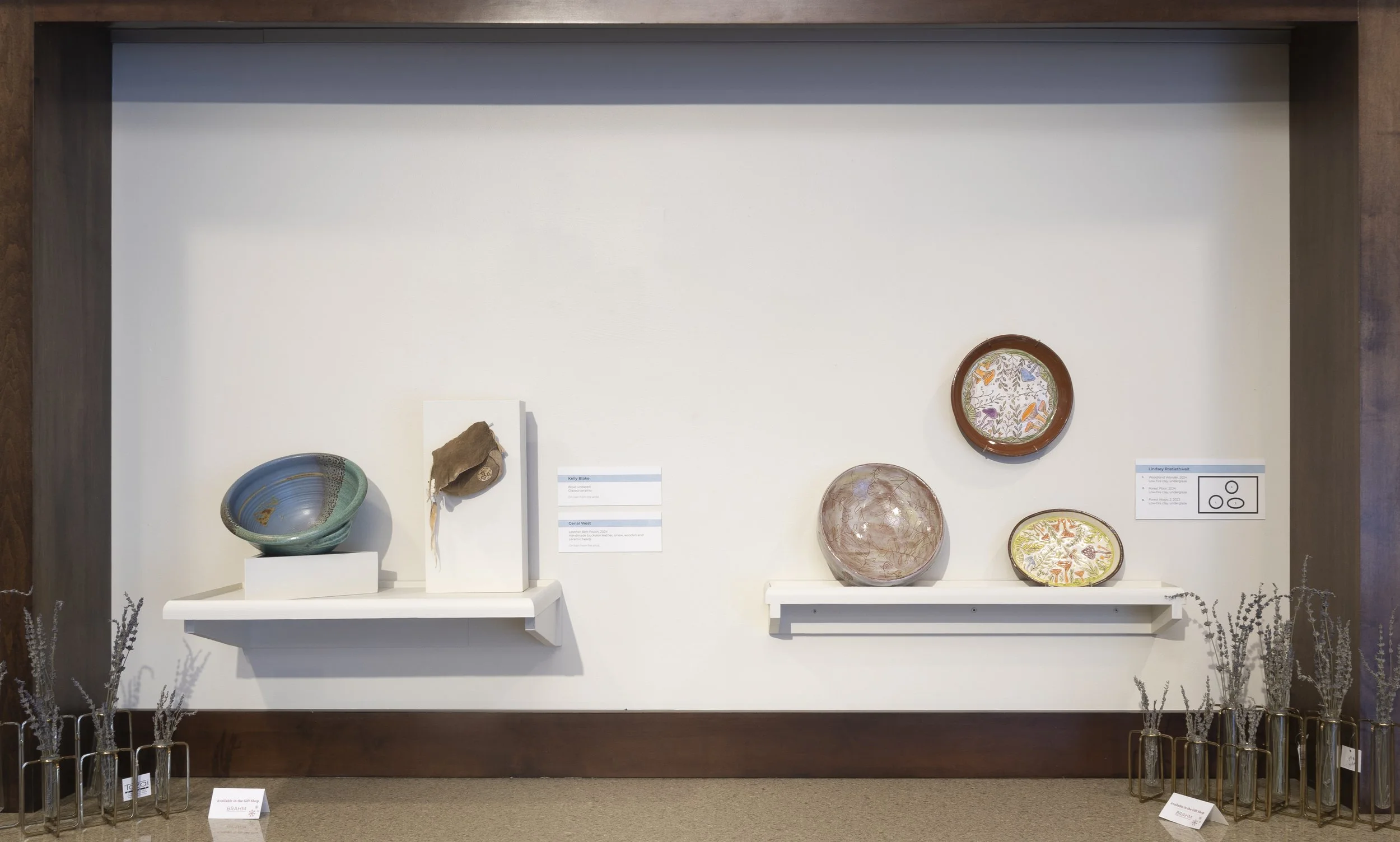  Installation View,  High Country Visions: Watauga K-12 Art Educators  (December 5 - December 29, 2024), Blowing Rock Art &amp; History Museum. Photo Josh White 