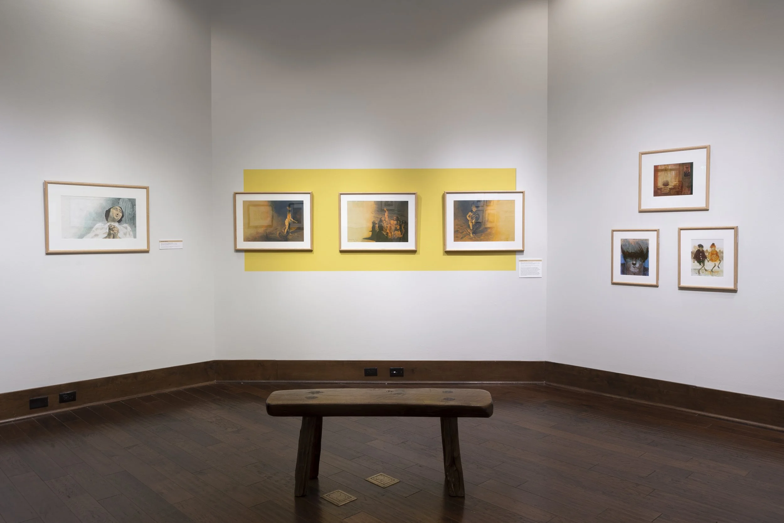  nstallation View,  Storyboard to Storybook: The Beulah Campbell Collection at Appalachian State University   (December 20 - June 8, 2025), Blowing Rock Art &amp; History Museum. Photo: Josh White 
