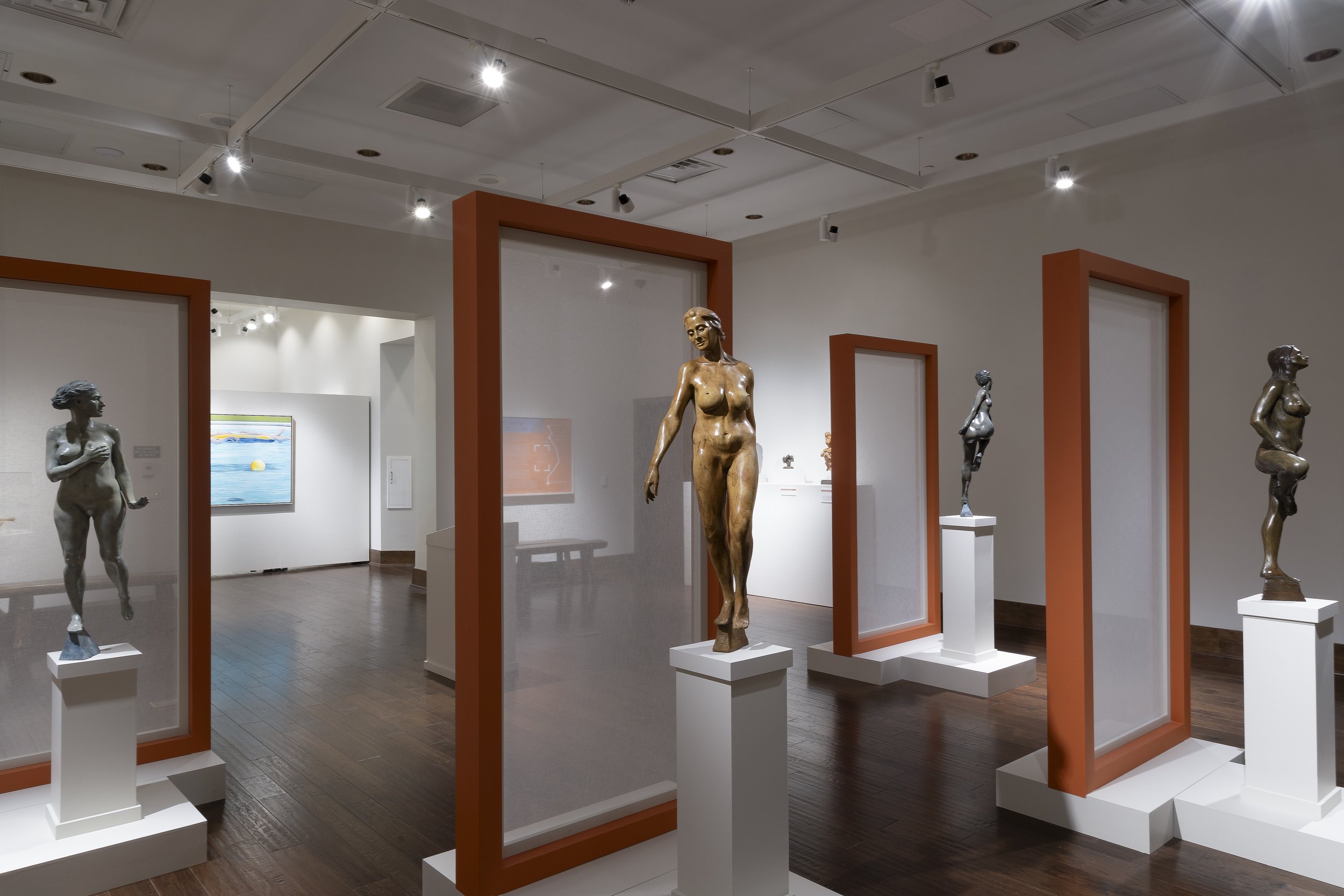  Installation View,  Alex Hallmark in Four Seasons  (May 25 - November 30, 2024), Blowing Rock Art &amp; History Museum. Photo: Josh White 