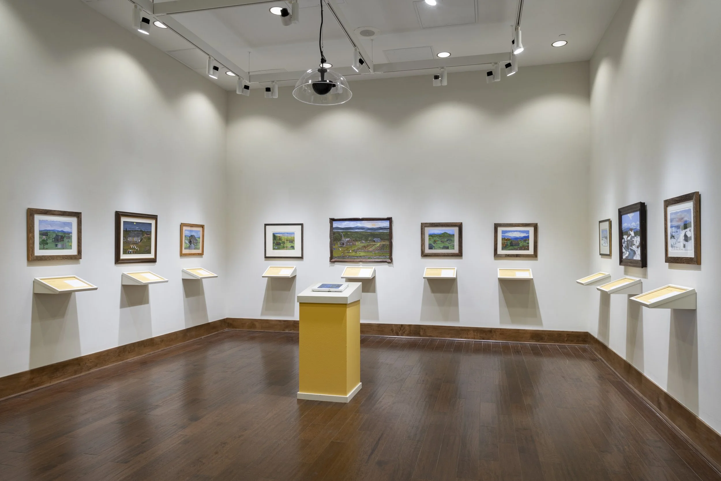  Installation View,  Arlee Mains: A Life in Watauga  (June 28 - November 29, 2025), Blowing Rock Art &amp; History Museum. Photo: Josh White 