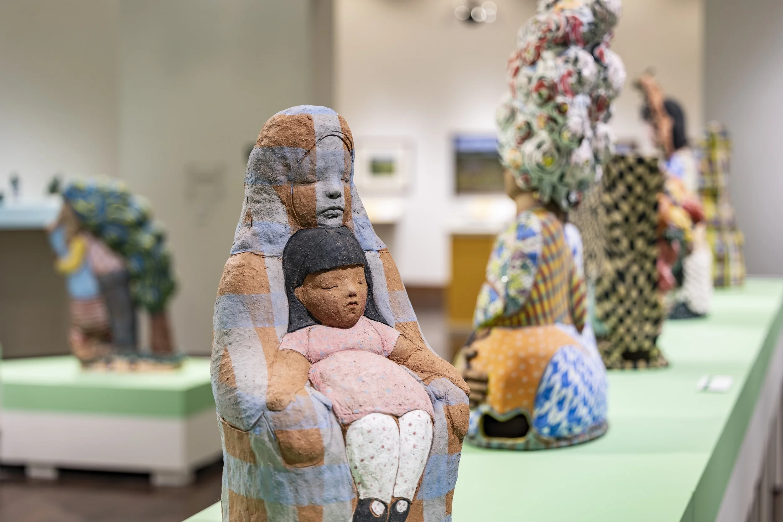  Installation View,  Andréa Keys Connell: Pattern Mapping  (June 28 - November 29, 2025), Blowing Rock Art &amp; History Museum. Photo: Josh White 