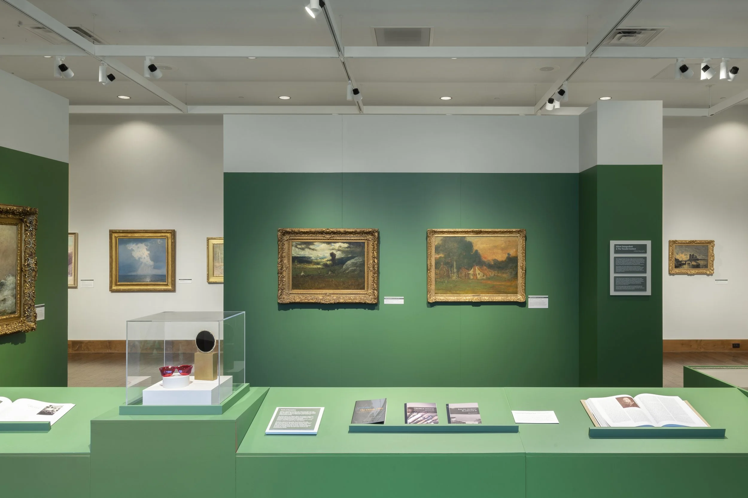  Installation View,  Daingerfield &amp; The Tonalist Instinct  (May 31 - October 19, 2025), Blowing Rock Art &amp; History Museum. Photo: Josh White 