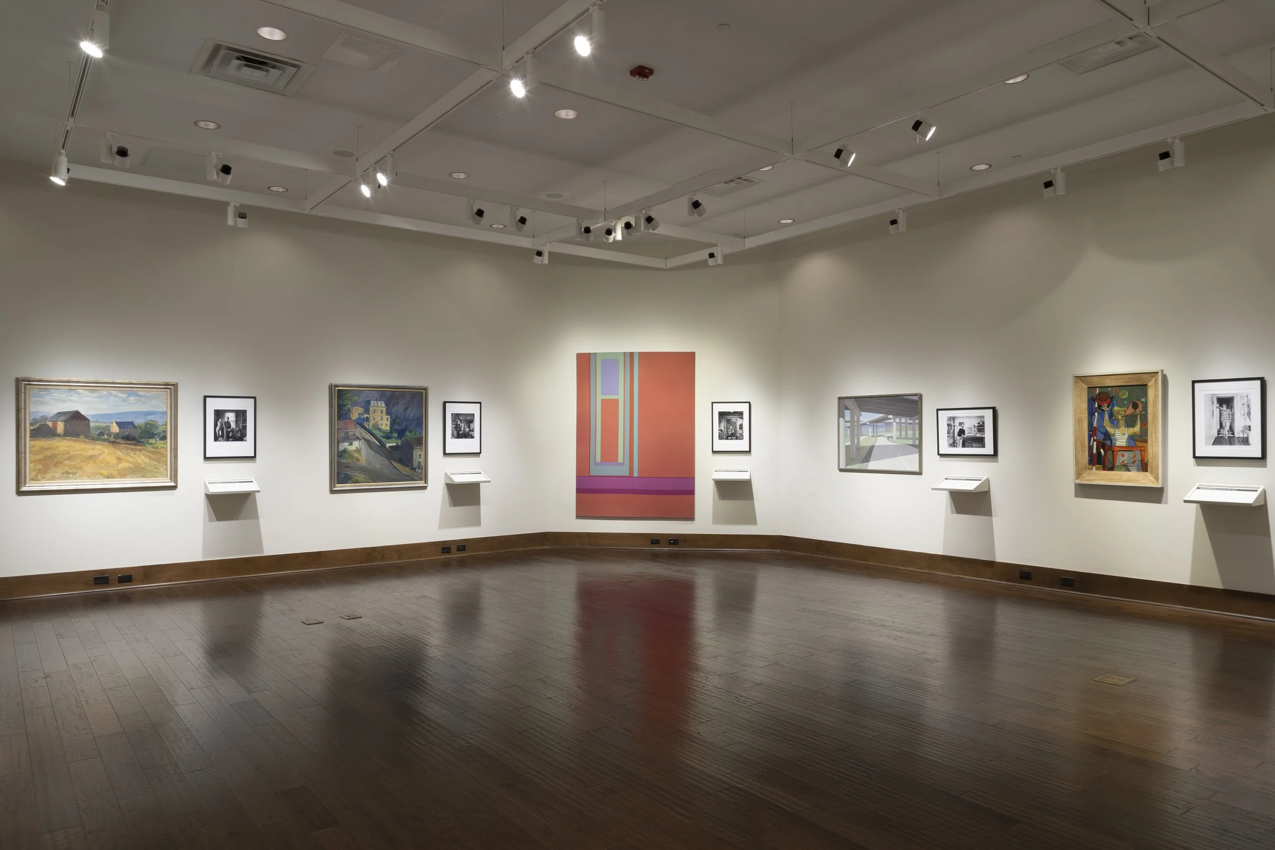  Installation View,  The Studio Mirror: Allen Weiss &amp; The Artists of North Carolina   (January 10 - April 18, 2026), Blowing Rock Art &amp; History Museum. Photo: Josh White 