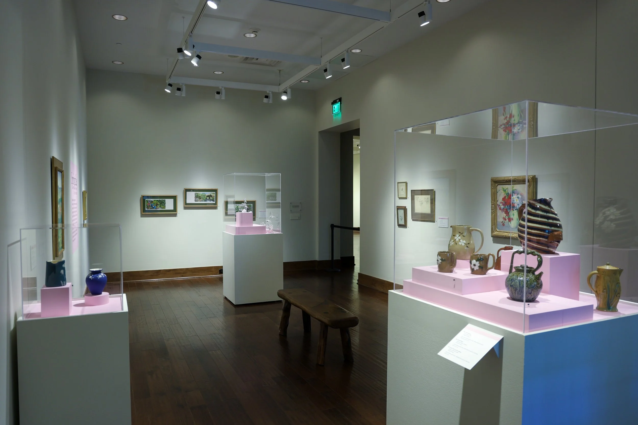  Installation View,  Springtide: BRAHM’s Permanent Collection in Bloom   (March 28 - May 24, 2026), Blowing Rock Art &amp; History Museum. Photo: Josh White 