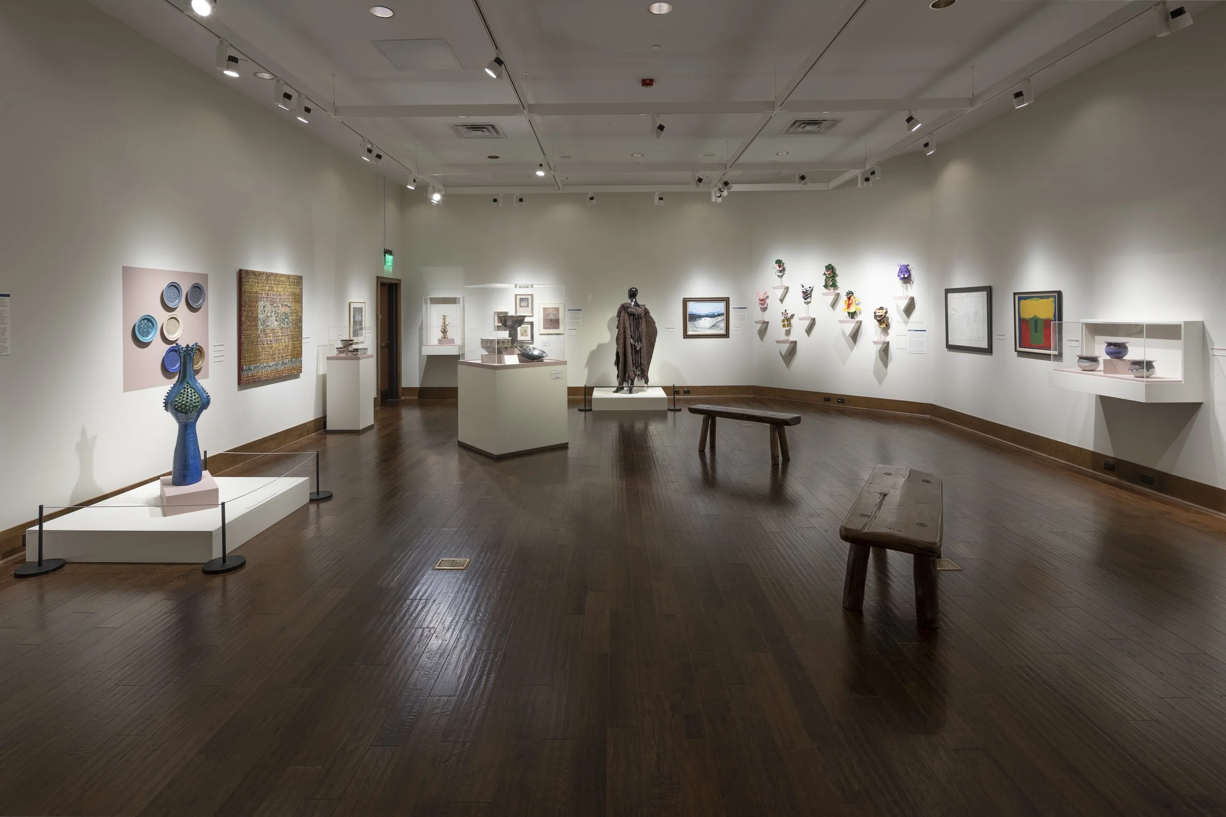  Installation View,  Artists Alley: Building a Creative Community in Blowing Rock   (May 26 - October 29. 2023), Blowing Rock Art &amp; History Museum. Photo: Josh White 