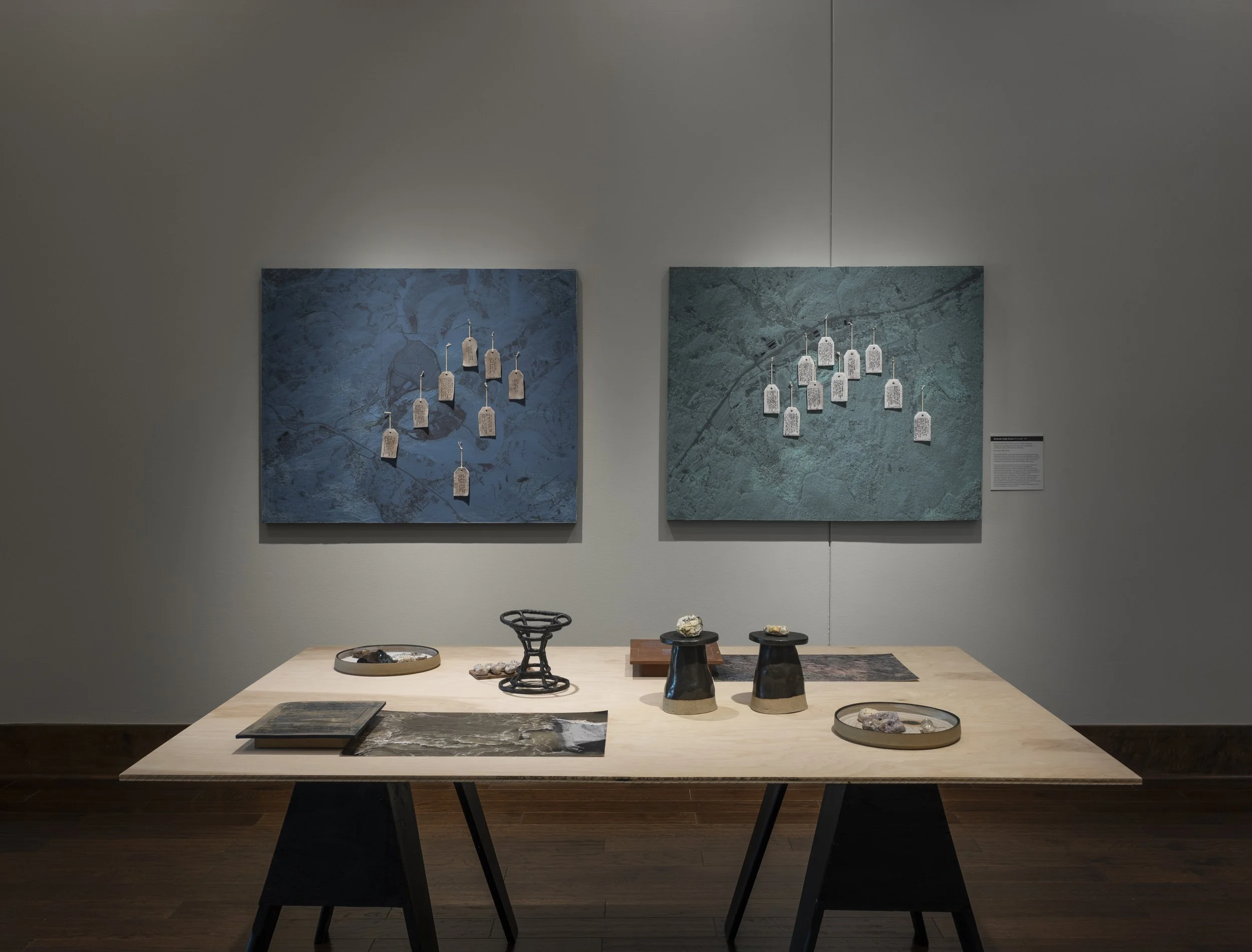  Installation View,  Field Studies: Ways of Knowing Place in Southern Appalachia  (June 13 - January 9, 2027), Blowing Rock Art &amp; History Museum. Photo: Josh White 