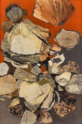 Western Watauga Community Center: Jose T. Joya inspired Rice Paper Collage// Filipino Heritage Month