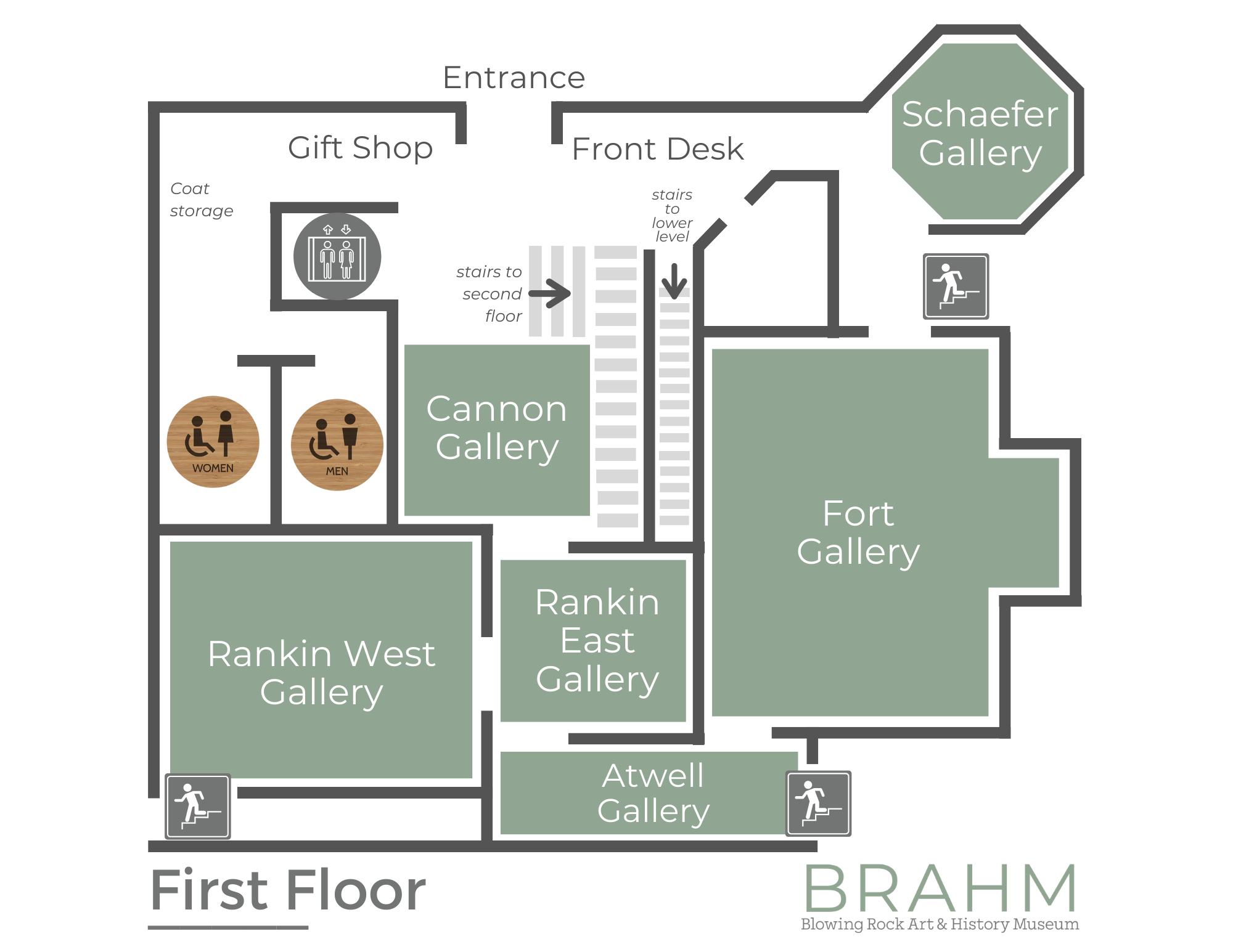 Museum Map — Blowing Rock Art & History Museum