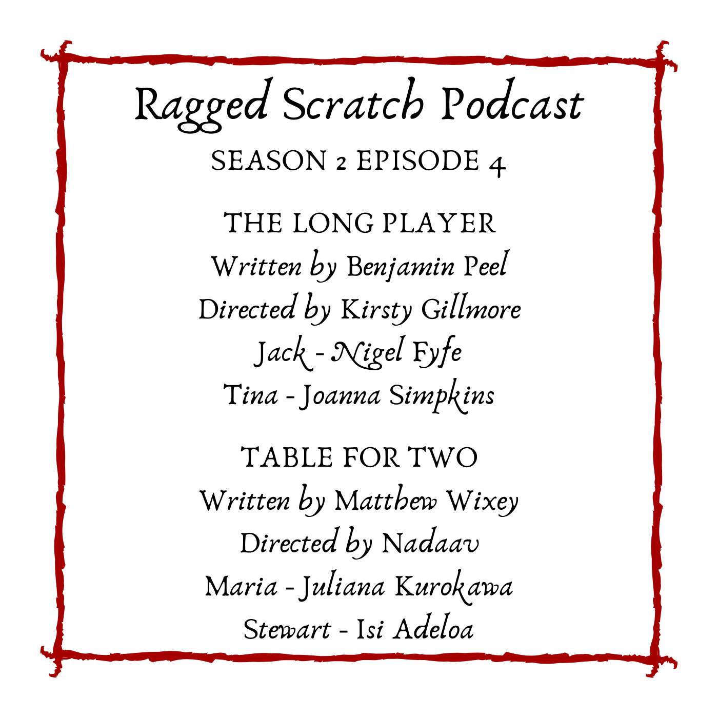 "Ragged Scratch Podcast" Podcast