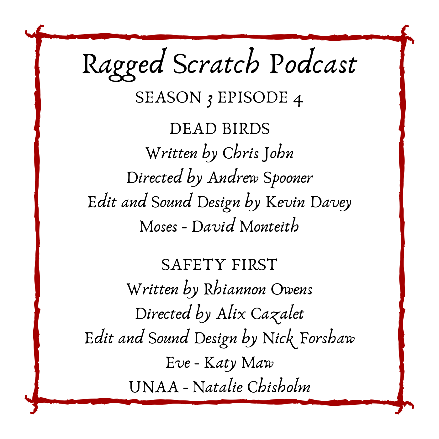 "Ragged Scratch Podcast" Podcast
