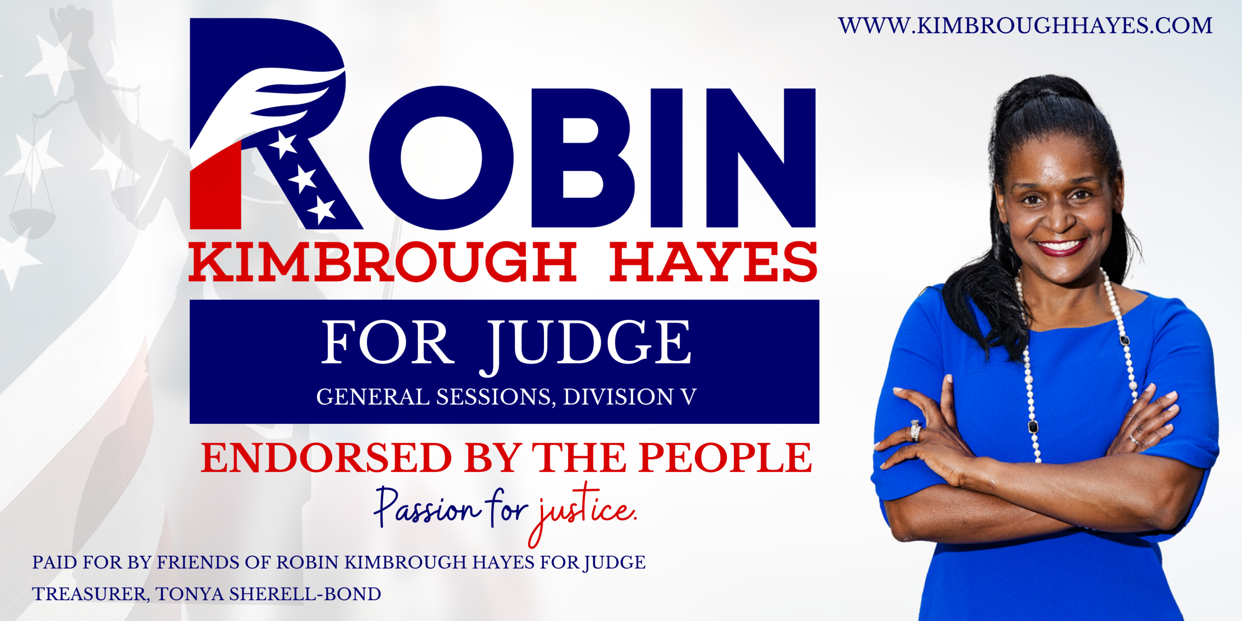 Robin Kimbrough Hayes for Justice