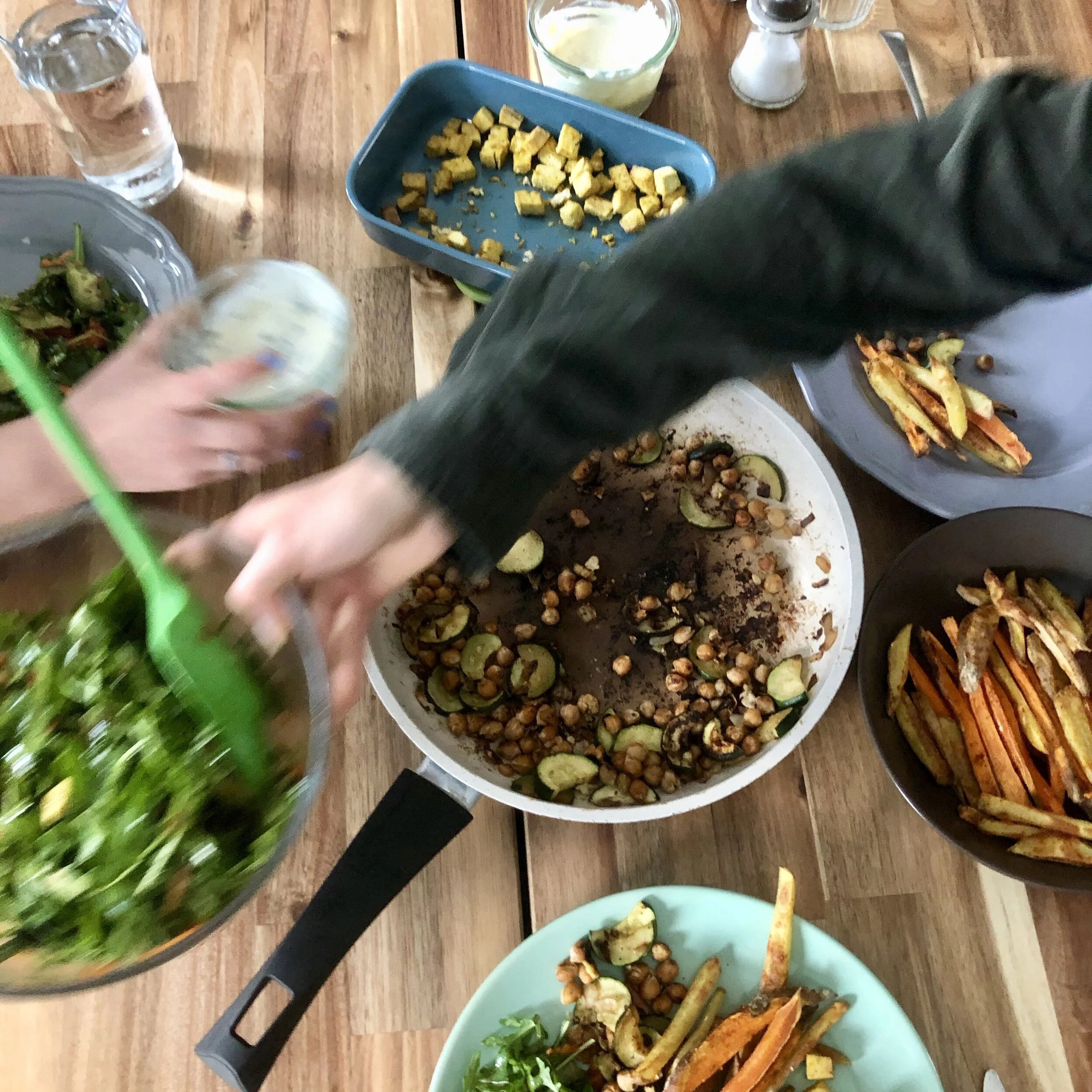 Allerlei-Mittagessen (glutenfrei)