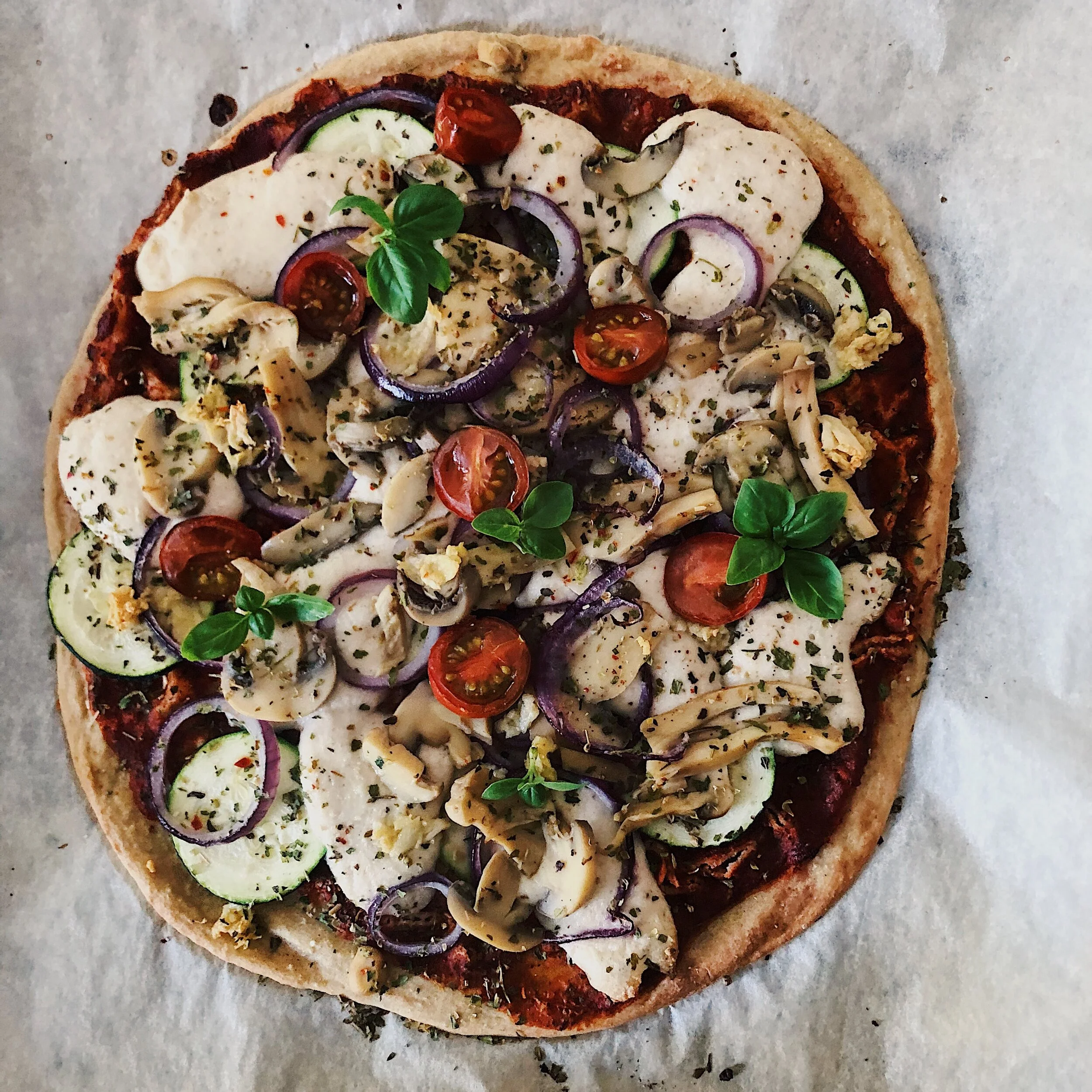 Quinoa Pizza (glutenfrei)