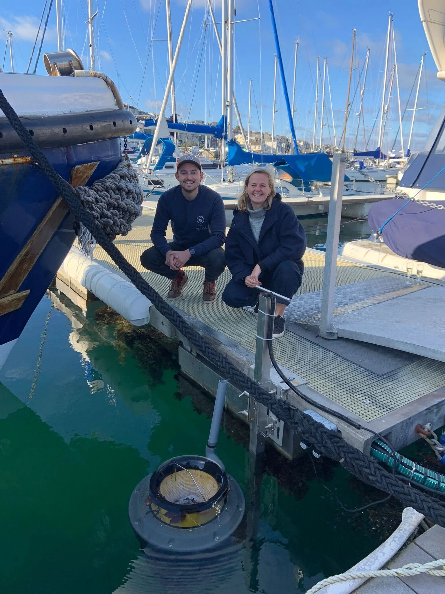 Seabin Installed in Falmouth Harbour