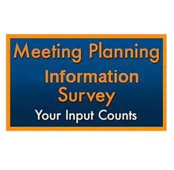 Take Part in the Meeting Planning Information Survey Today!