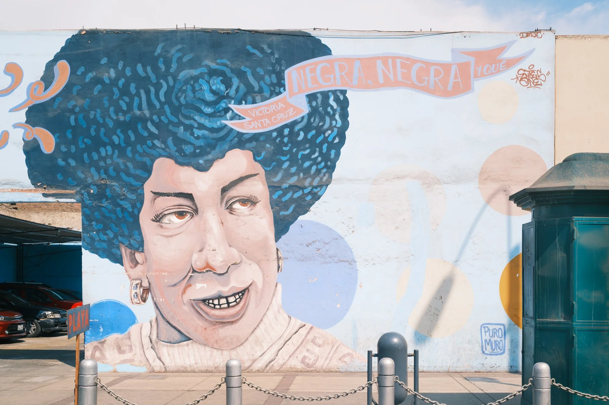 Lima, Peru. According to "Google", Victoria Santa Cruz was an Afro-Peruvian choreographer, composer, and activist known as the "Mother of Afro-Peruvian dance and theatre".  African slaves were first brought to Peru by the Spanish in the 1500's.