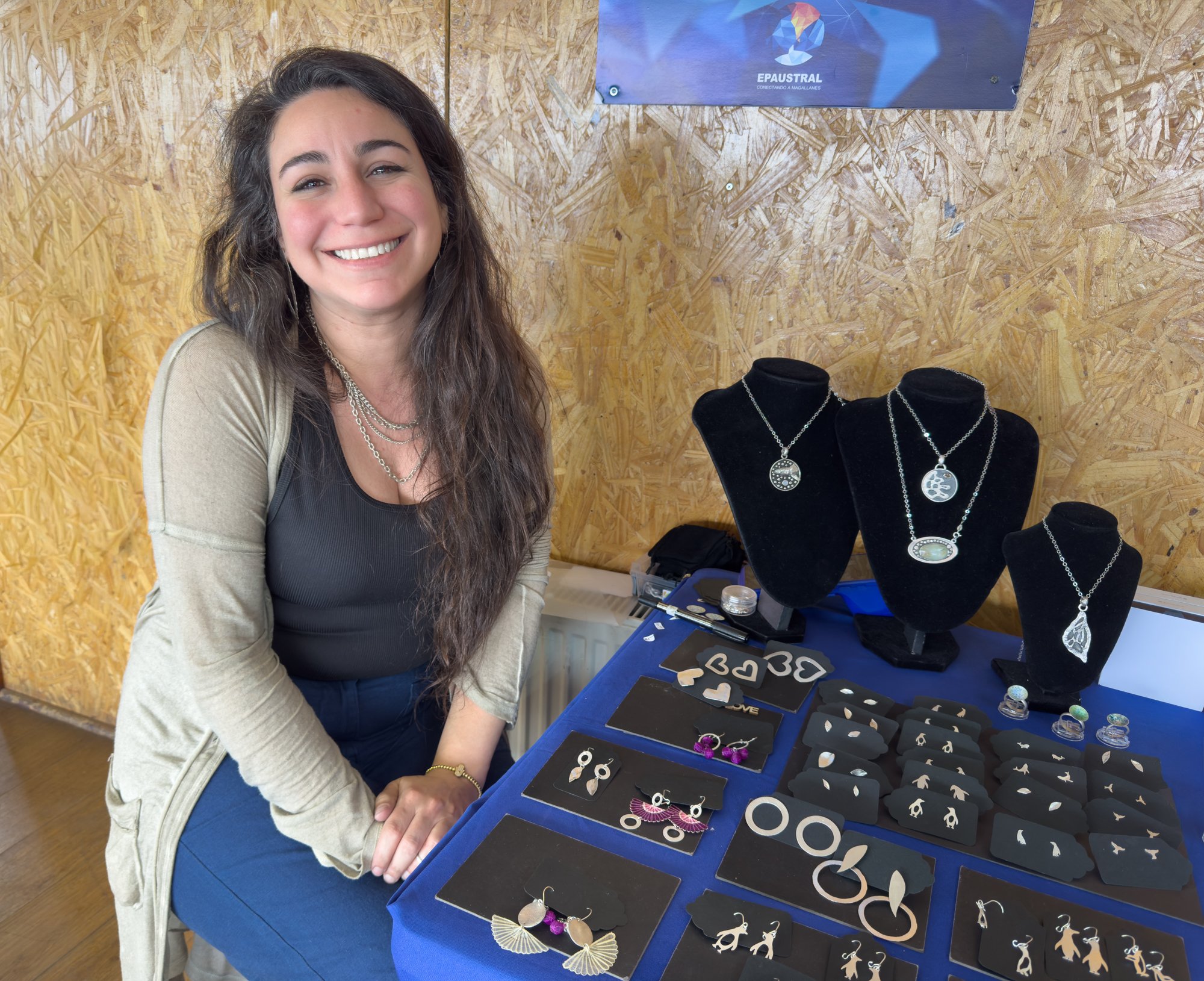 Local artisan, Punta Arenas, Chile 