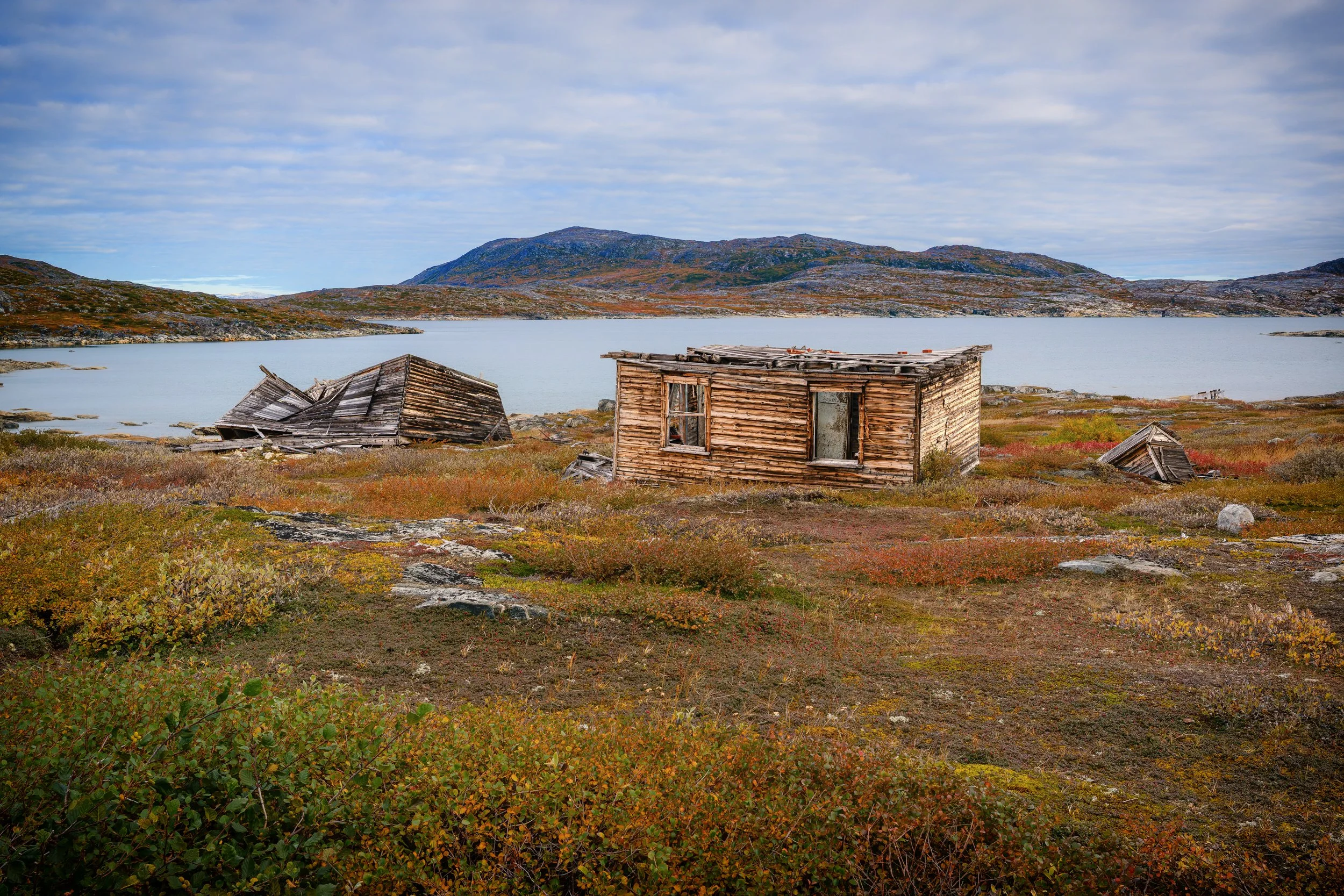 Hebron, a former missionary and Inuit community. Now a National Historic Site.  