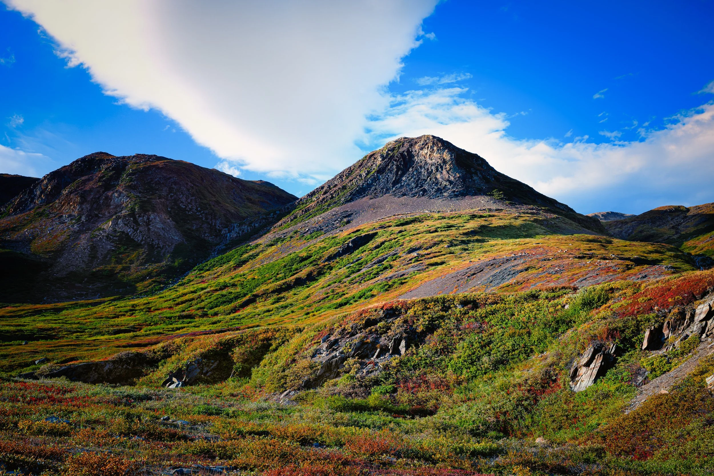 More walking in the Torngats.  What a beautiful day.  