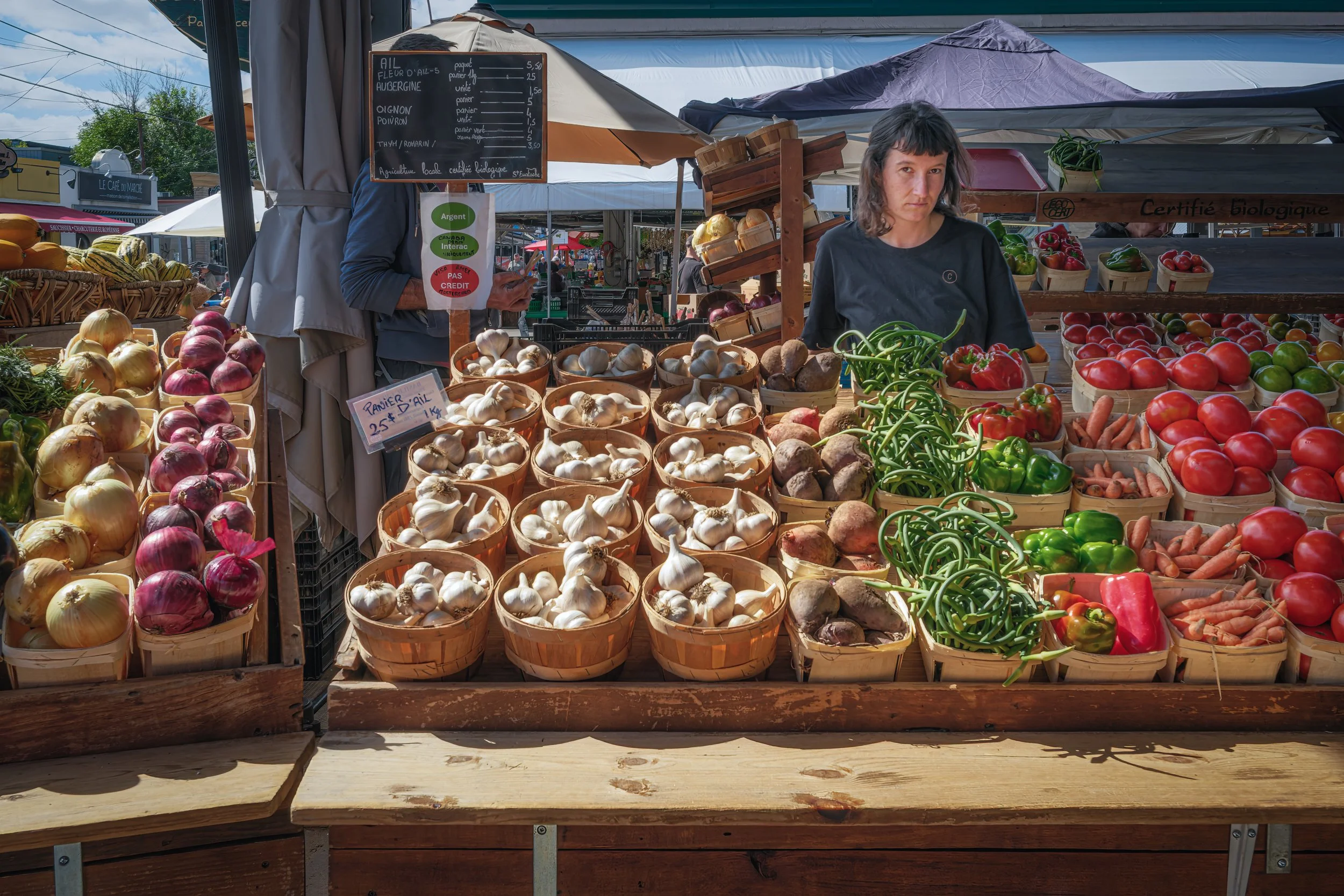 Marche Jean Talon, a very impressive expansive outdoor market.