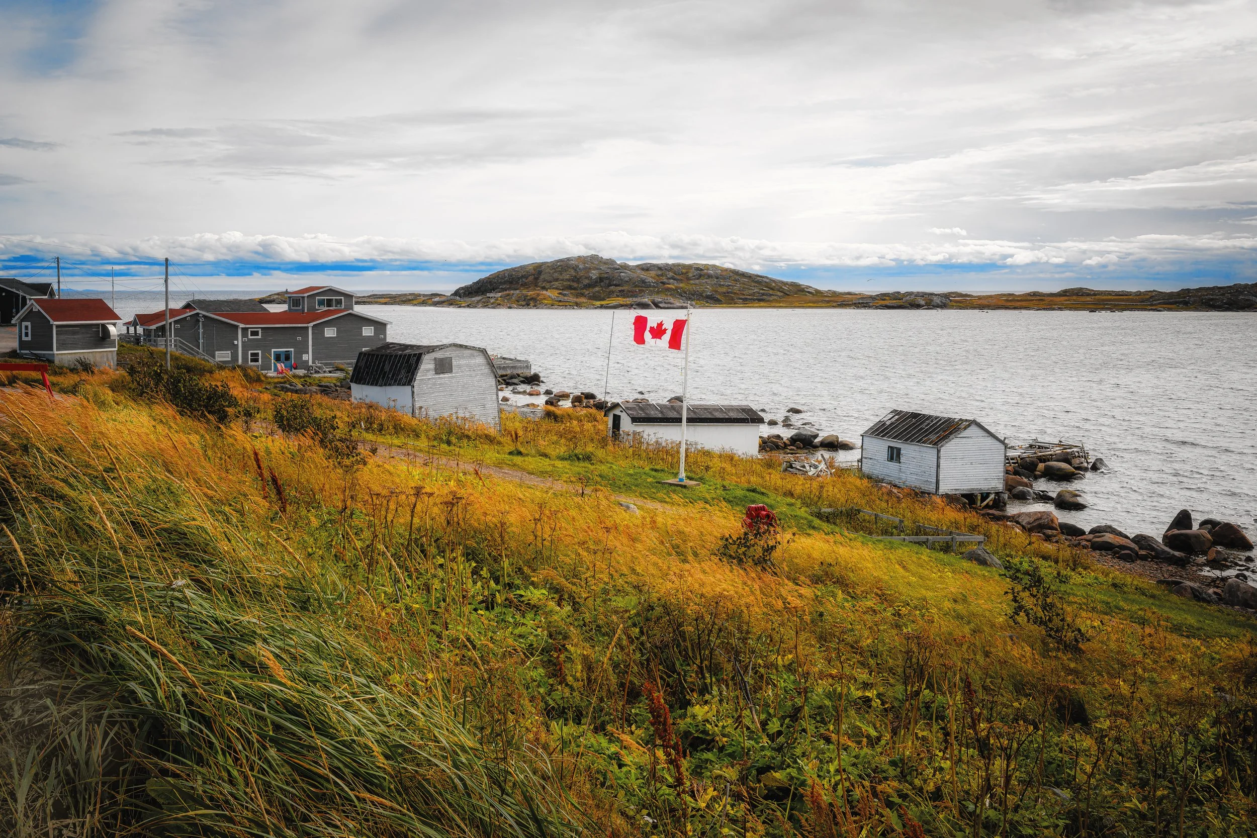 Red Bay Labrador.  A major Basque whaling area between 1530 and the early 17th century. Red Bay has been designated as a National Historic Site and a UNESCO World Heritage Site.