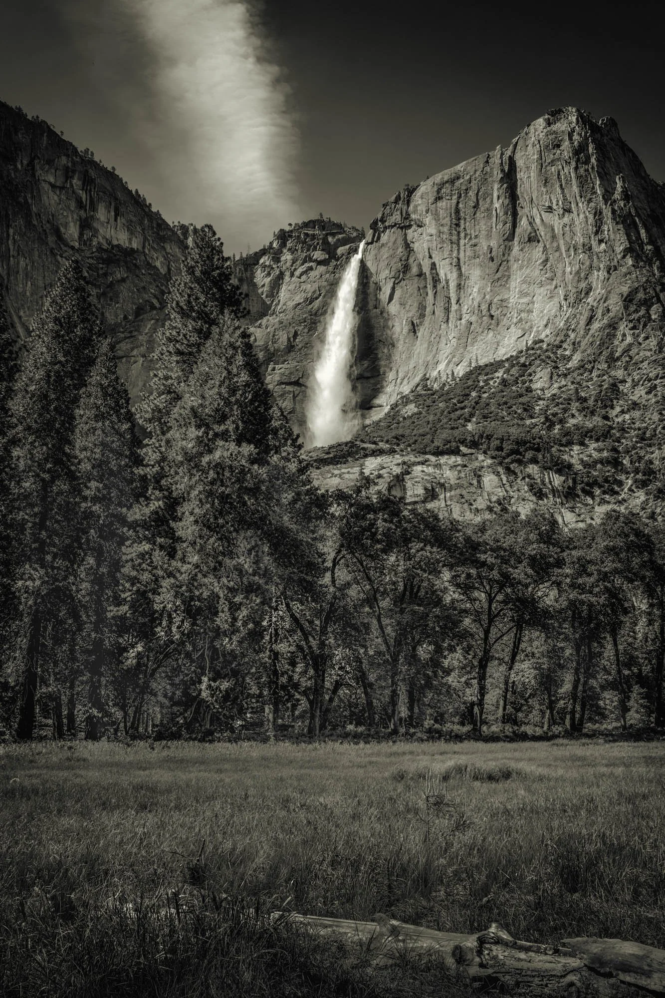 My Ansel Adams moment at Yosemite Falls