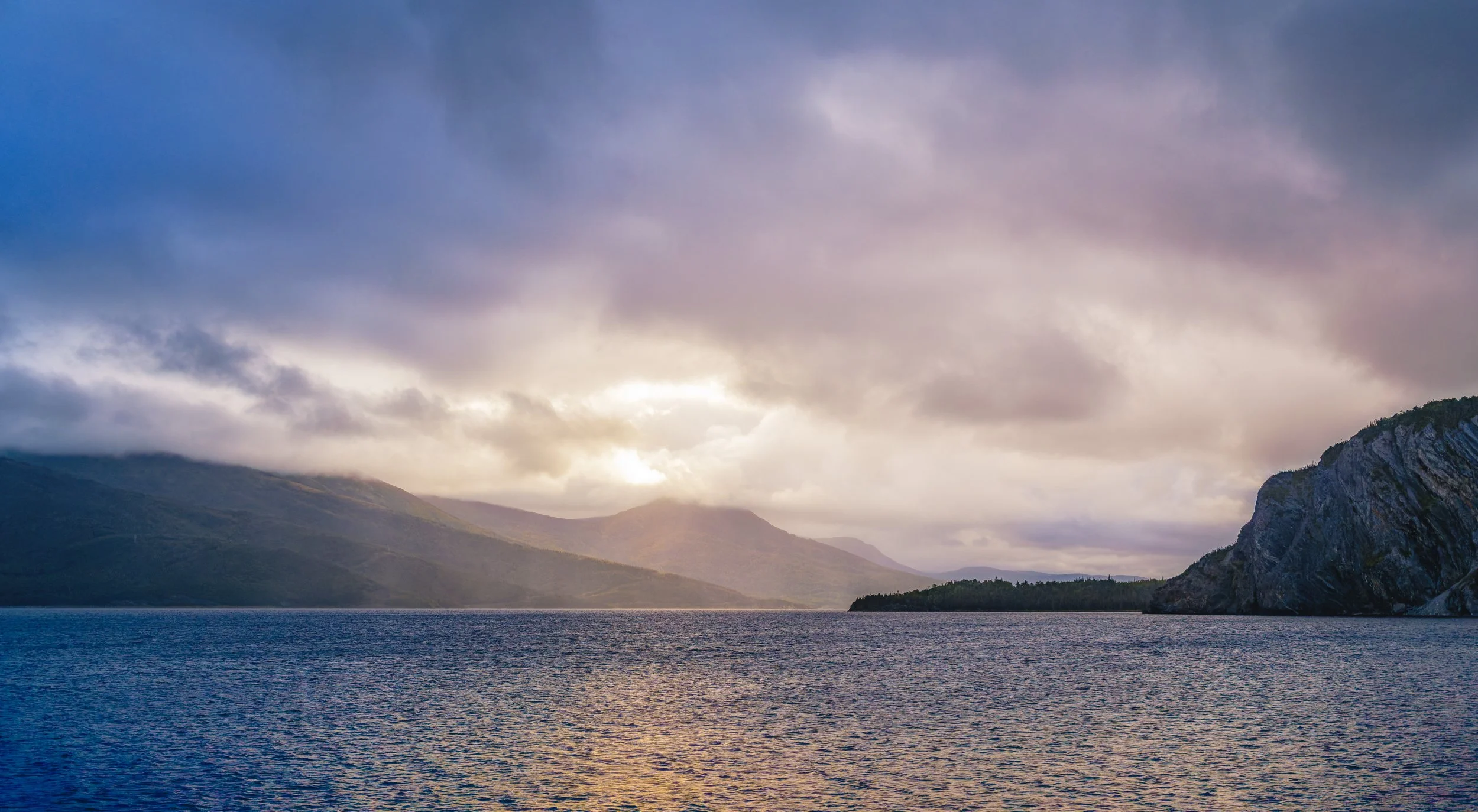 Bonne Bay, Newfoundland, carved by glaciers approximately 10,000 years ago. 