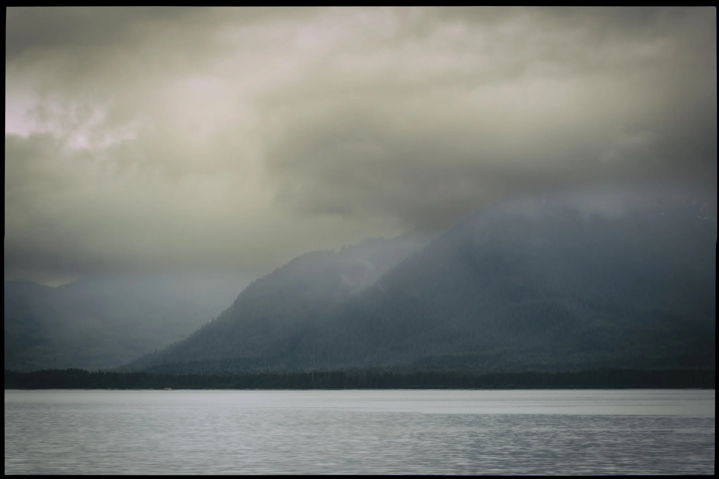 Cruising around Fern Harbor, Glacier Bay National Park