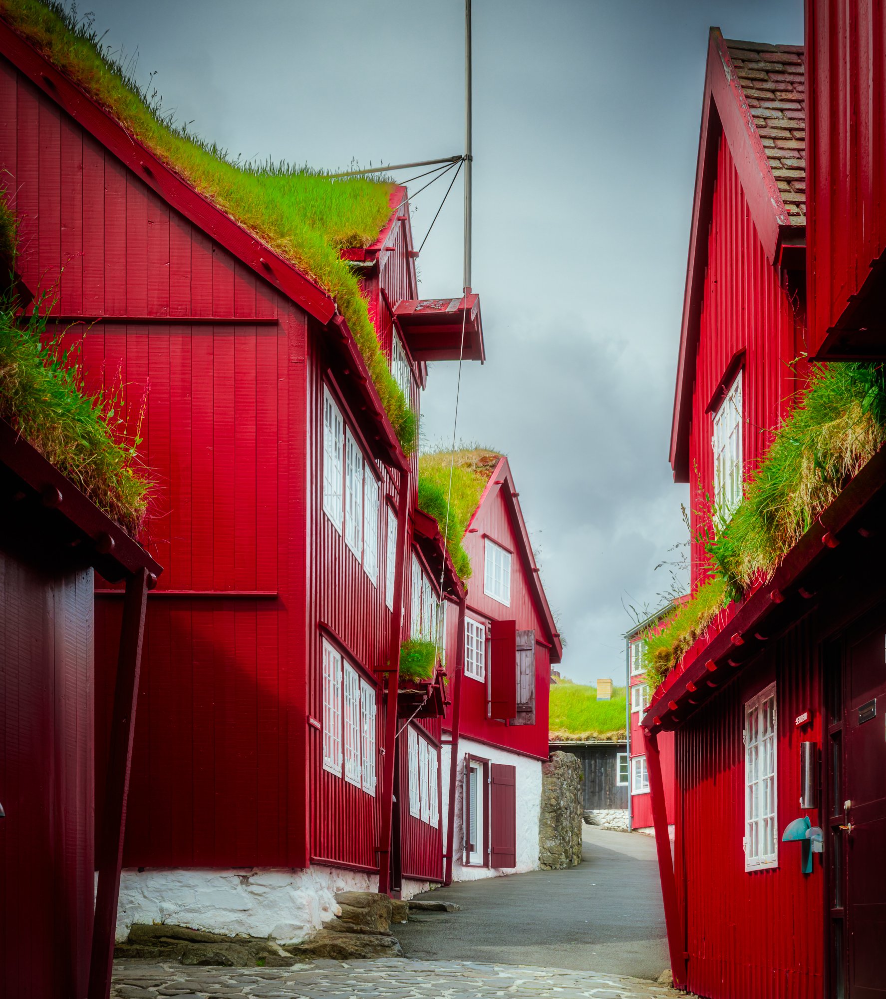 Old Town Torshavn, Faroe Islands