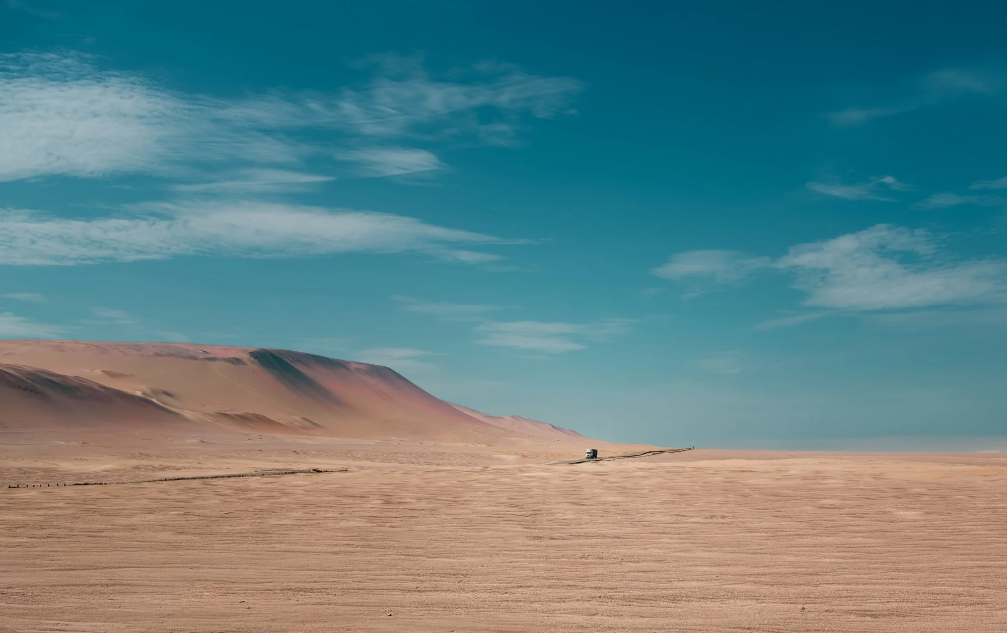 Paracus National Reserve, Peru.  The big surprise.  Who would have expected such a desert on the coast of southern Peru!! The reserve protects an area rich in biodiversity.
