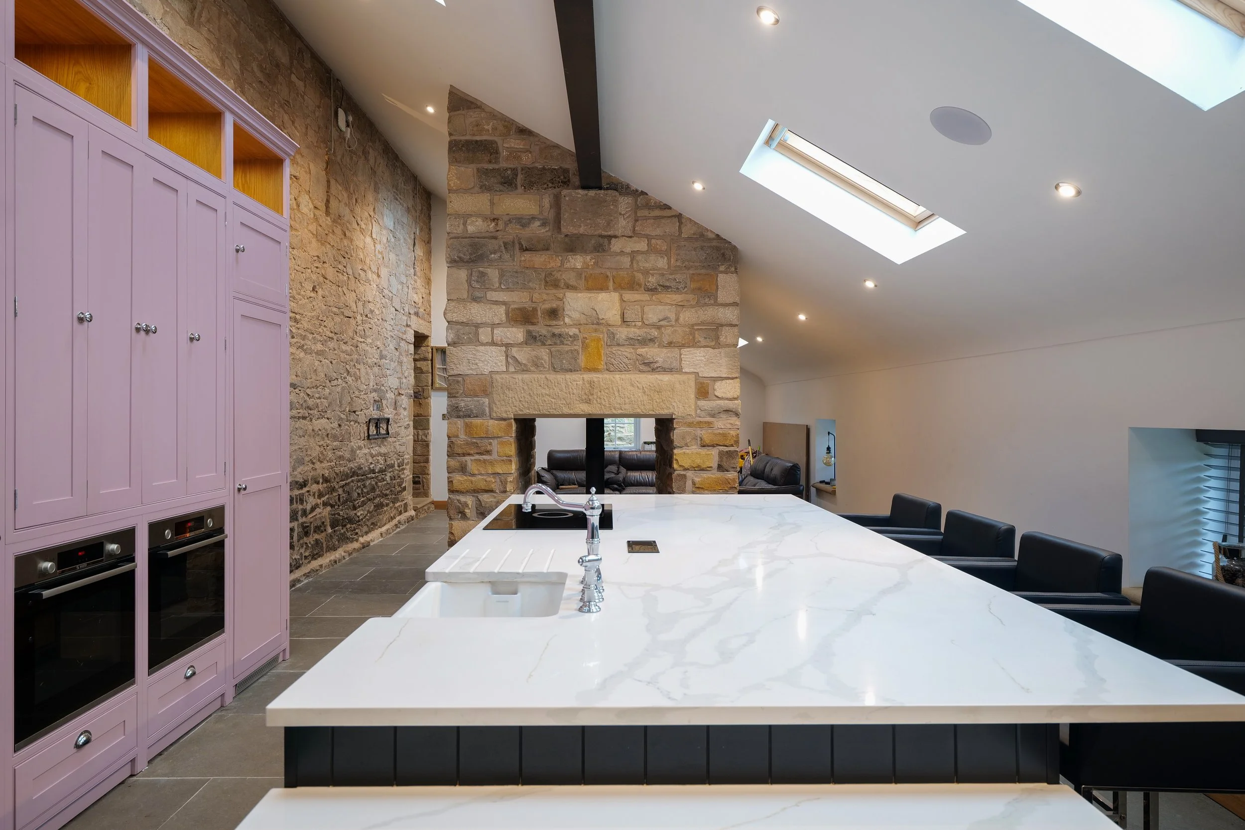 Lake House — bespoke shaker kitchen by Framed Kitchens