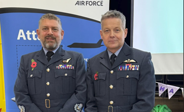 Welcome Club Visit from RAF